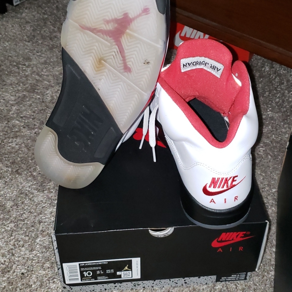 Jordan 5 fire red - Picture 4 of 5
